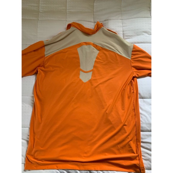 Nike Golf Shirt Mens Size XL Orange Short Sleeve Performance - Picture 7 of 9